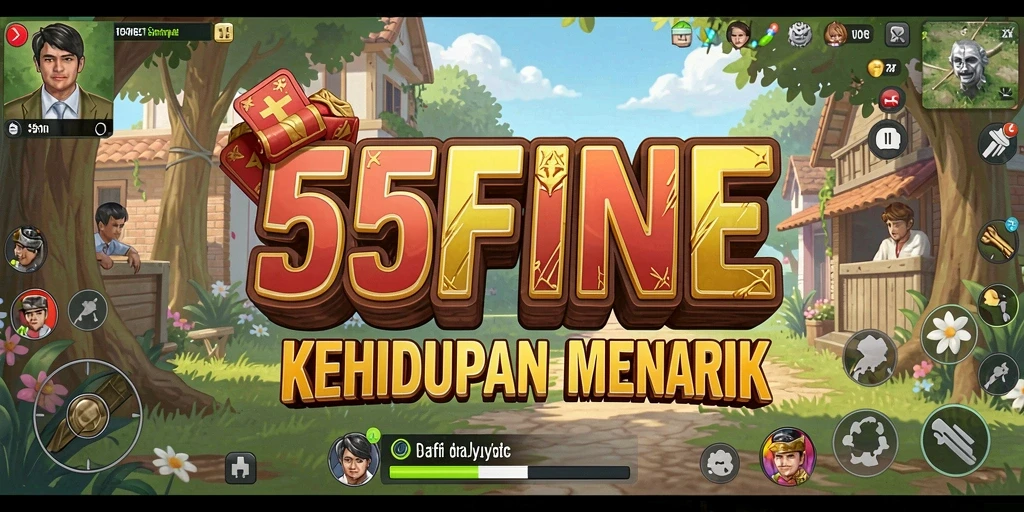 Tampilan gameplay 55FIVE yang menarik dan interaktif.