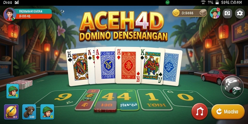 Tampilan gameplay ACEH4D yang menarik dan seru.