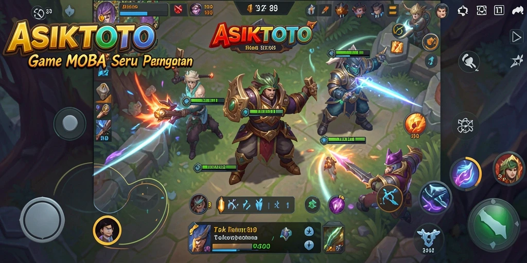 Gameplay ASIKTOTO yang menarik dan kompetitif.