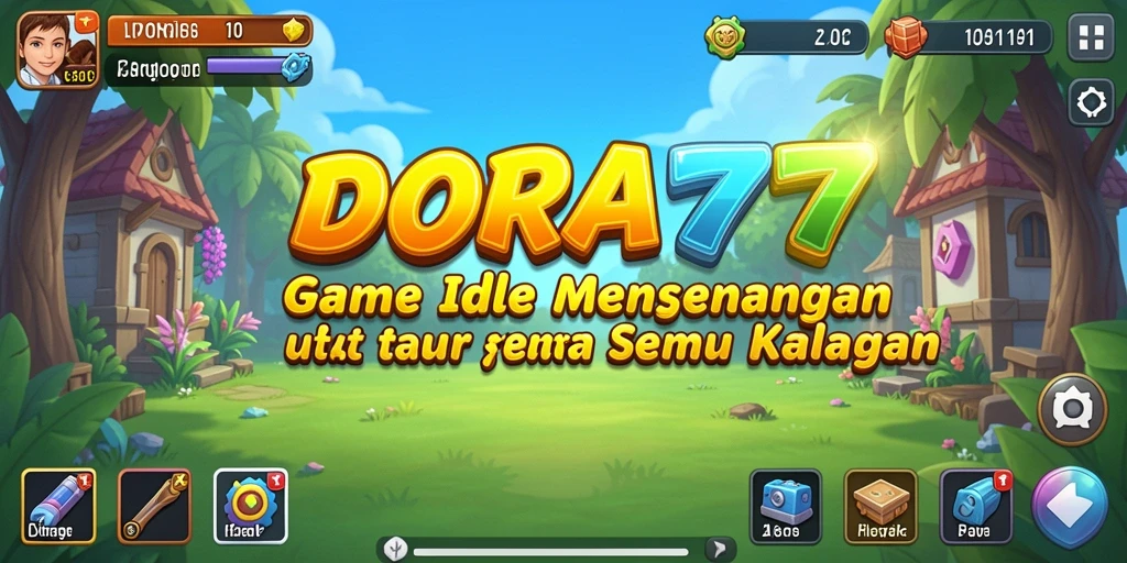 Tampilan gameplay DORA77 yang menarik dan interaktif.