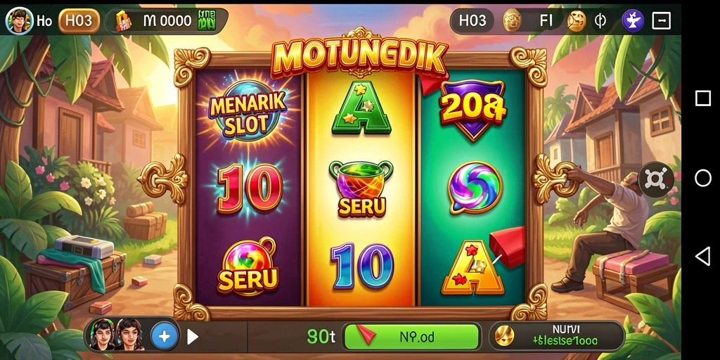Tampilan gameplay H03 yang menakjubkan dengan berbagai fitur Slot.