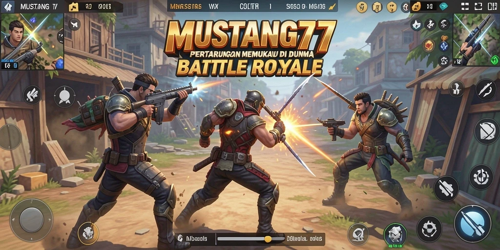 Gameplay intens dan strategi mendebarkan di MUSTANG77.