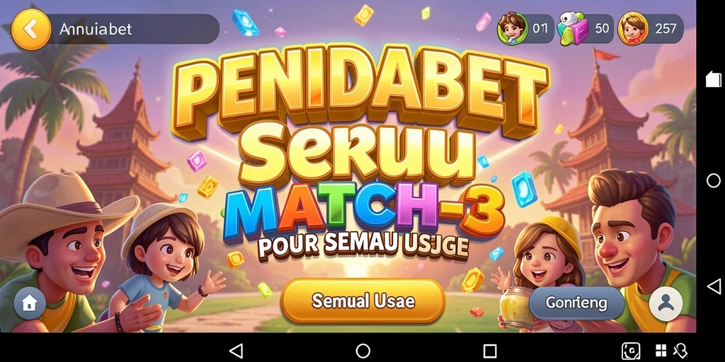 Tangkapan layar utama dari PENIDABET menampilkan aksi mencocokkan yang seru.