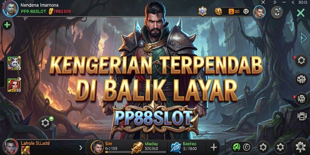 Tampilan gameplay menyeramkan dalam PP88SLOT yang memikat.