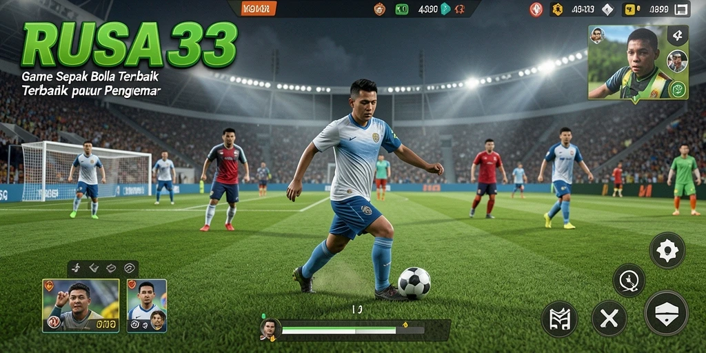 Tampilan gameplay RUSA33 yang menegangkan dan penuh aksi di lapangan.