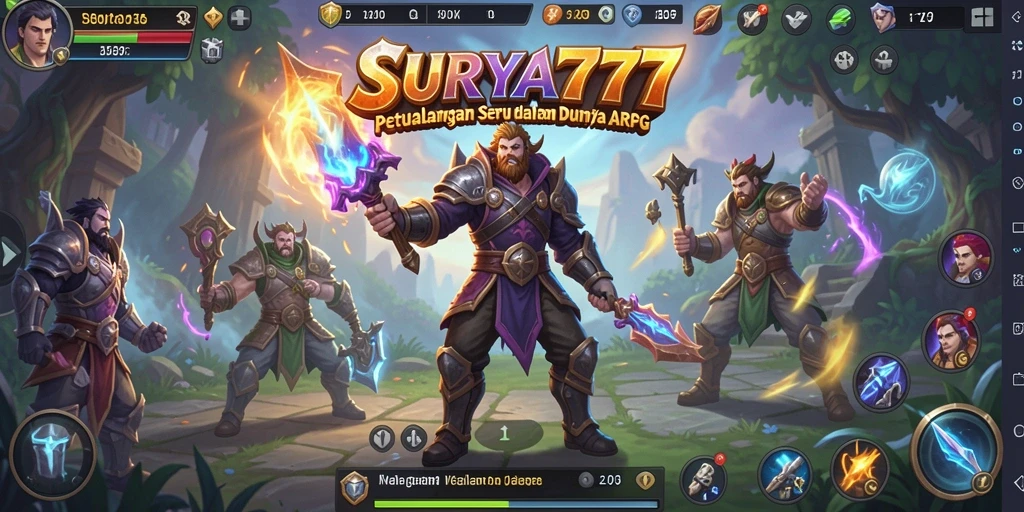 Gameplay seru dalam SURYA777 dengan pertarungan yang dinamis.